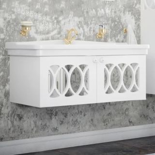 Тумба под раковину Corozo Таормина 105см белый SD-00000322